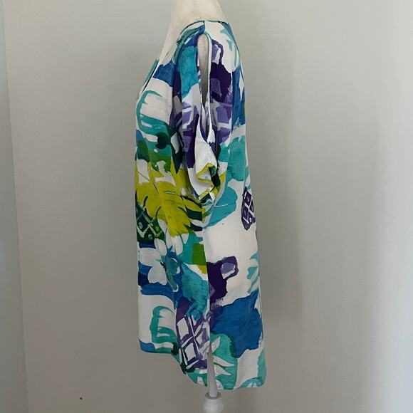 Jams World High Low Cold Shoulder Cozumel Tunic Top / Dress Small - Picture 3 of 6